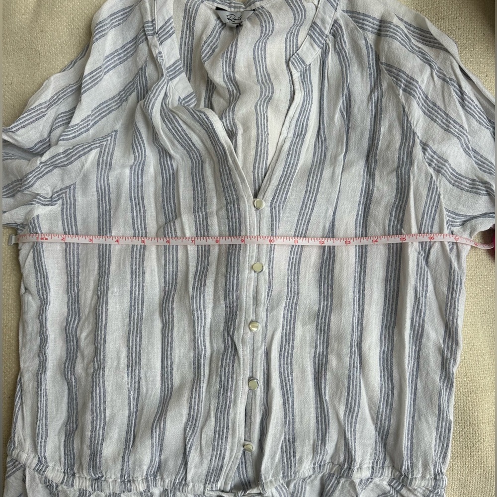Rails Striped Linen Top 🤍 - Picture 6 of 8